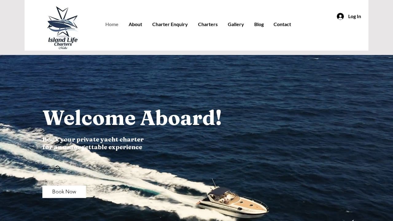 Island Life Charters Web & Content