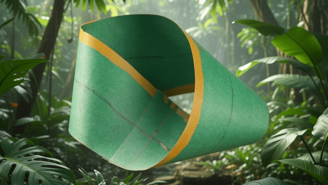 Mobius strip representing continuous intelligence-driven growth